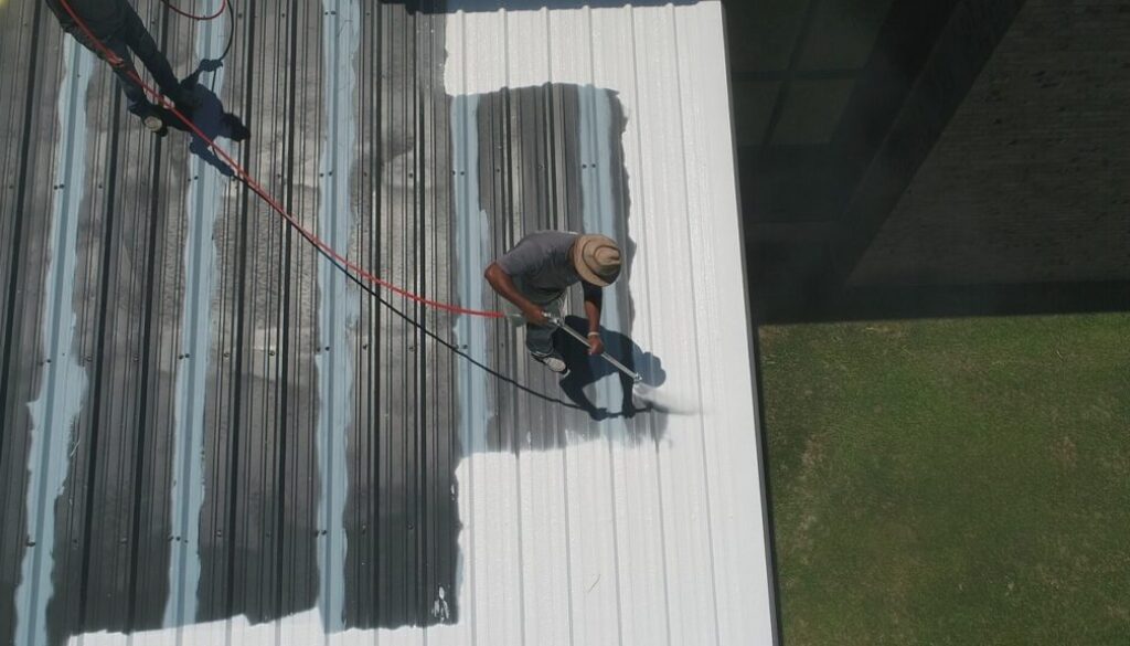 Roof Painting and Coating